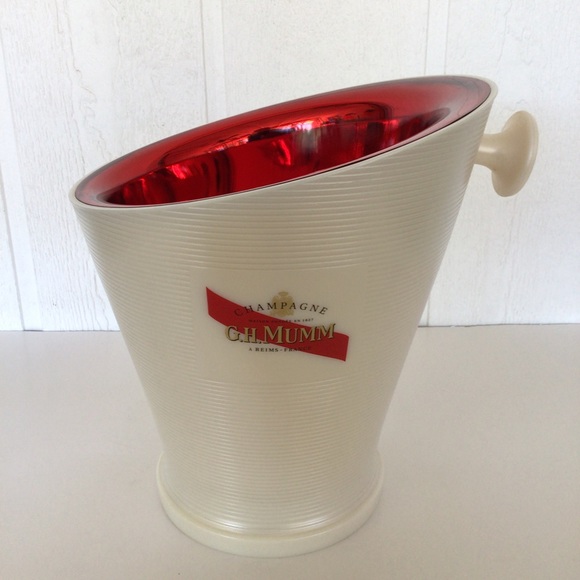 RARE G.H. MUMM CHAMPAGNE ICE BUCKET - Picture 2 of 10